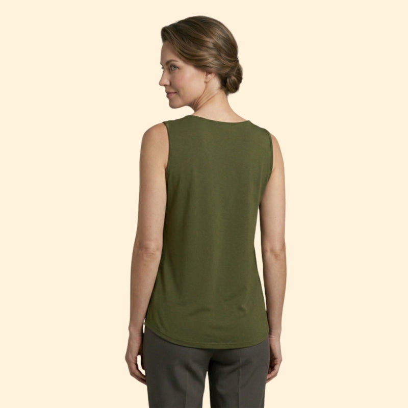 Women’s Tank Top with Chic Sleeveless Cut