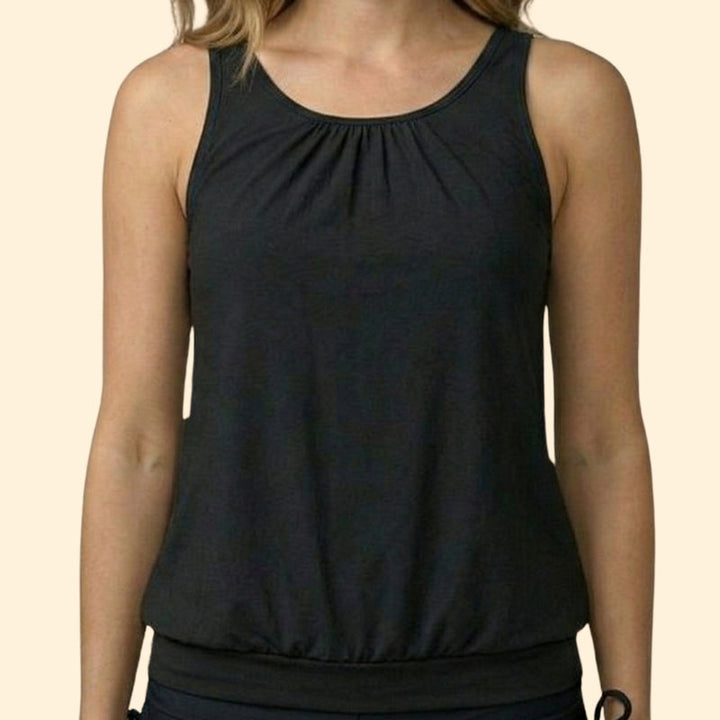 Women’s Tankini with Ruched Front and Shorts