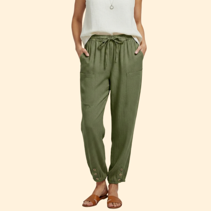 Women’s Loose Fit Pants with Pockets