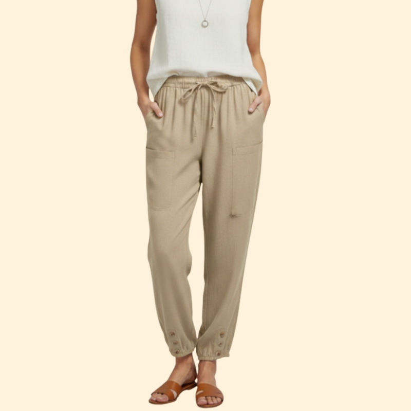Women’s Loose Fit Pants with Pockets