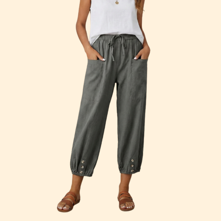 Women’s Loose Fit Pants with Pockets