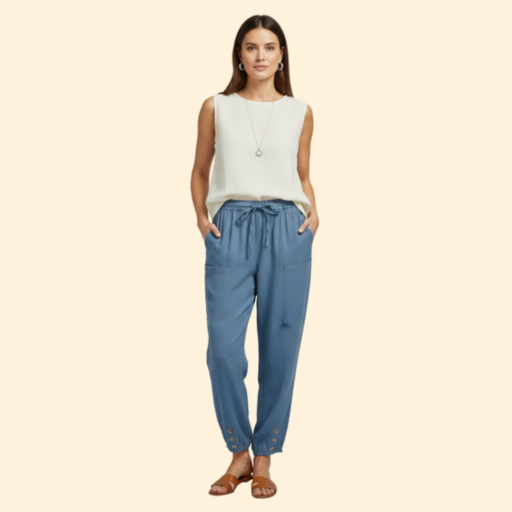 Women’s Loose Fit Pants with Pockets