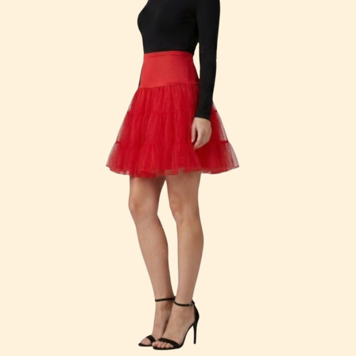 Women’s Tulle Underskirt with Tiered Layers