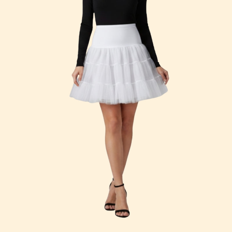 Women’s Tulle Underskirt with Tiered Layers