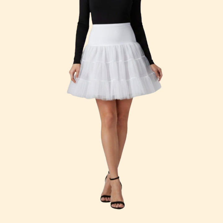 Women’s Tulle Underskirt with Tiered Layers