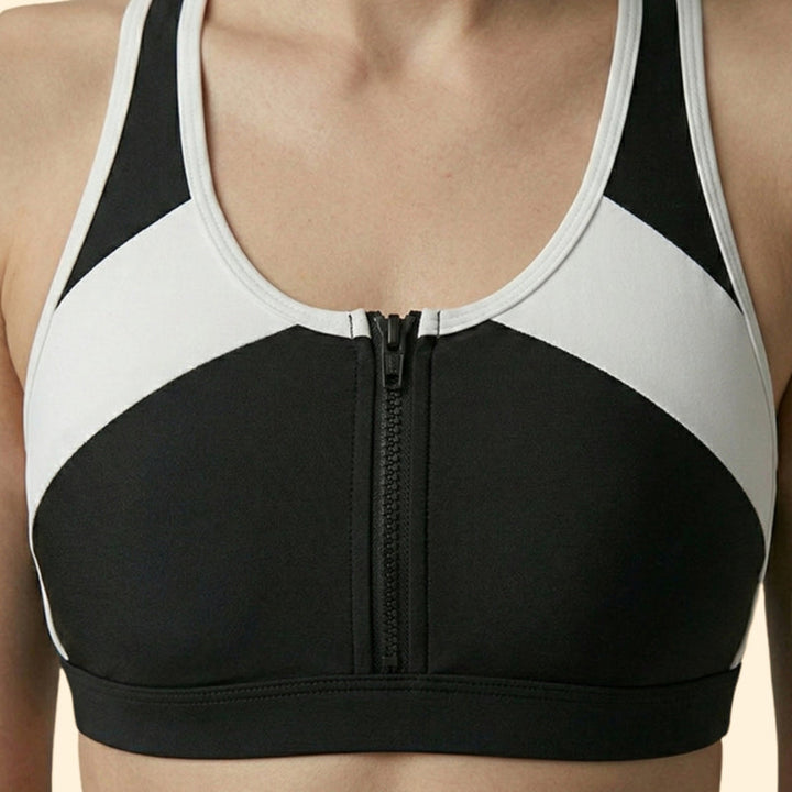 Women's Two-Piece Bikini Set with Sporty Design