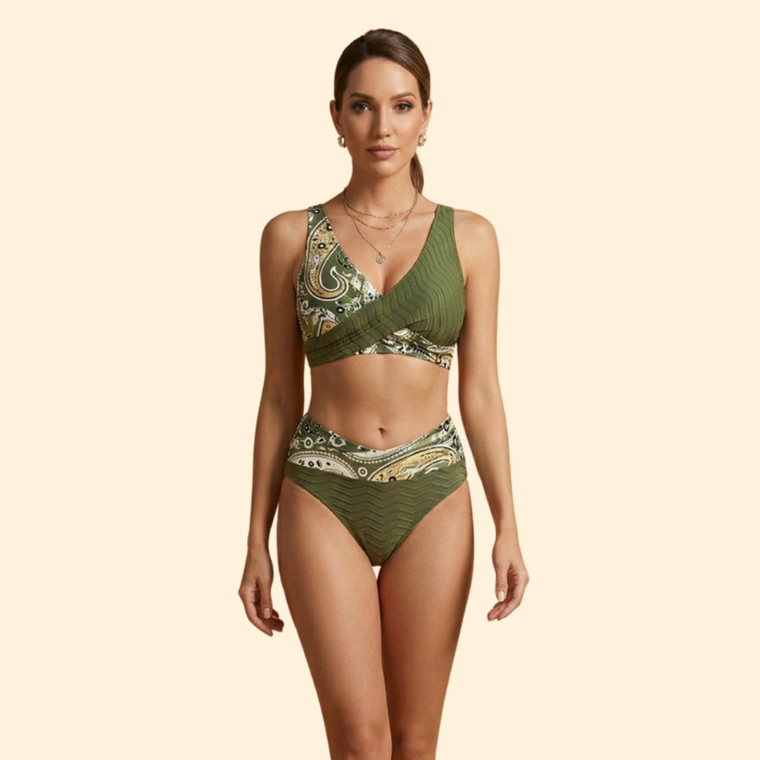 Women’s Two-Piece Bikini with Adjustable Straps