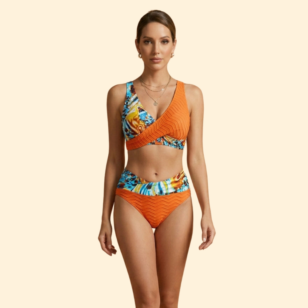 Women’s Two-Piece Bikini with Adjustable Straps