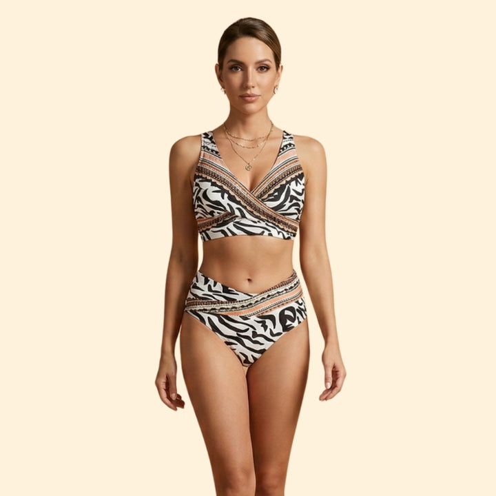 Women’s Two-Piece Bikini with Adjustable Straps