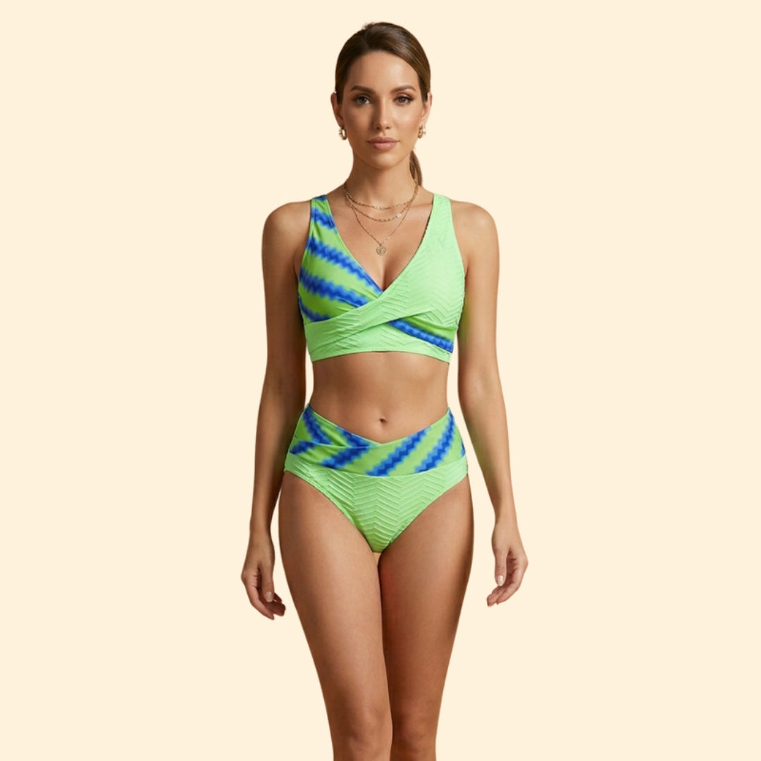 Women’s Two-Piece Bikini with Adjustable Straps