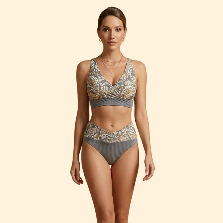 Women’s Two-Piece Bikini with Adjustable Straps
