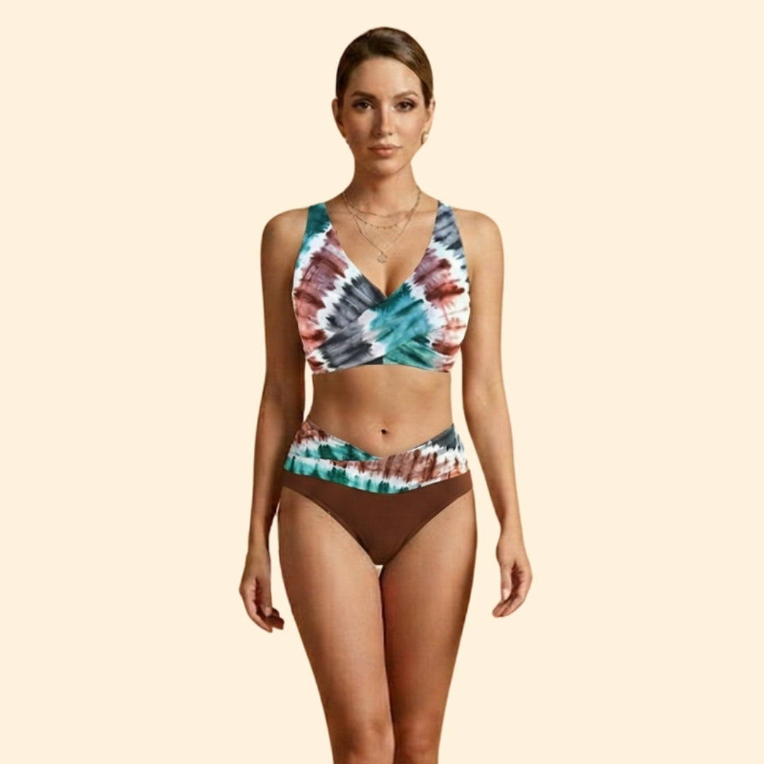 Women’s Two-Piece Bikini with Adjustable Straps