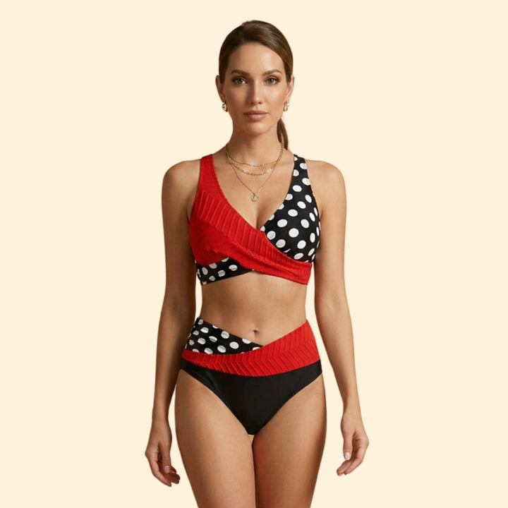 Women’s Two-Piece Bikini with Adjustable Straps