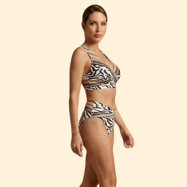 Women’s Two-Piece Bikini with Adjustable Straps