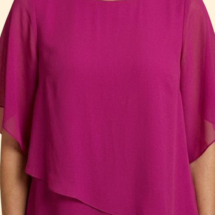 Women’s Two-Piece Set with Asymmetric Tunic