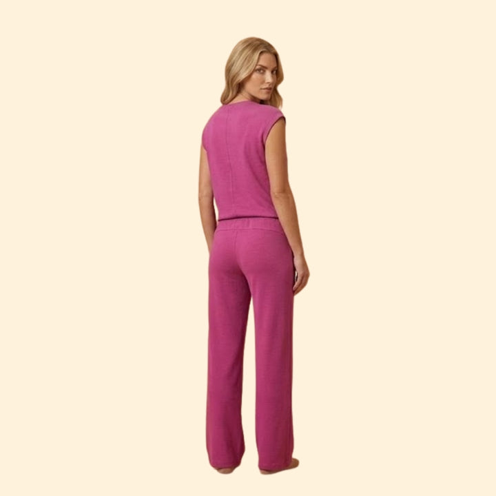 Women's Two-Piece Set with Front Seams