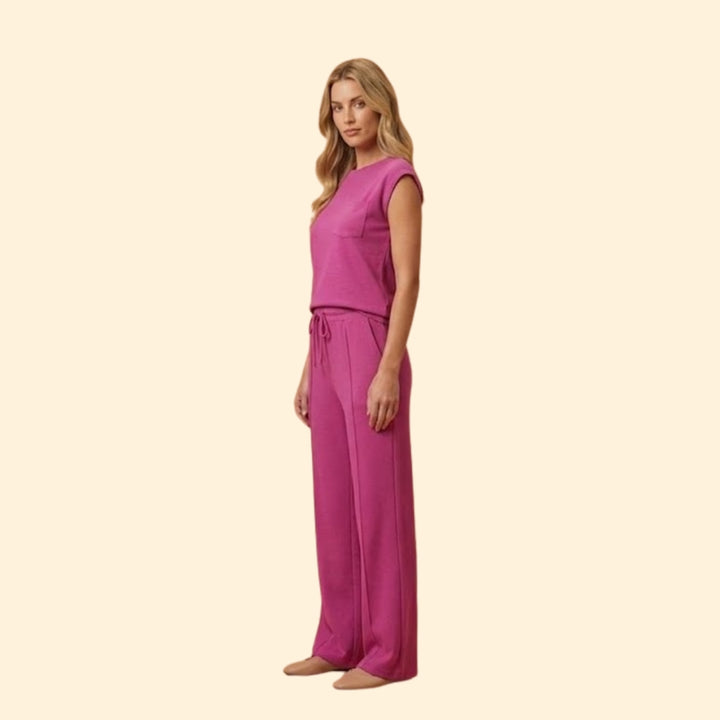 Women's Two-Piece Set with Front Seams
