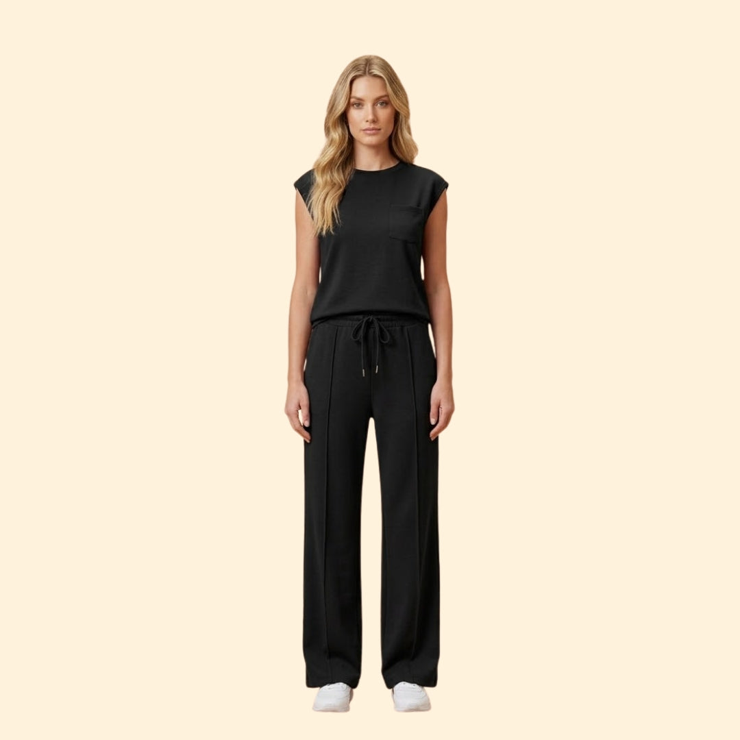 Women's Two-Piece Set with Front Seams