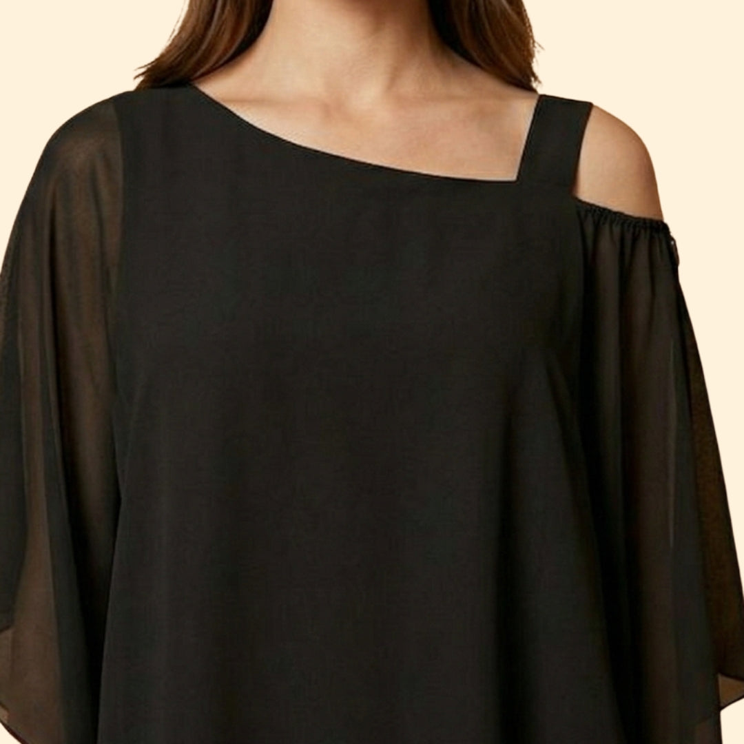 Women’s Two-Piece Set with Layered Tunic Top