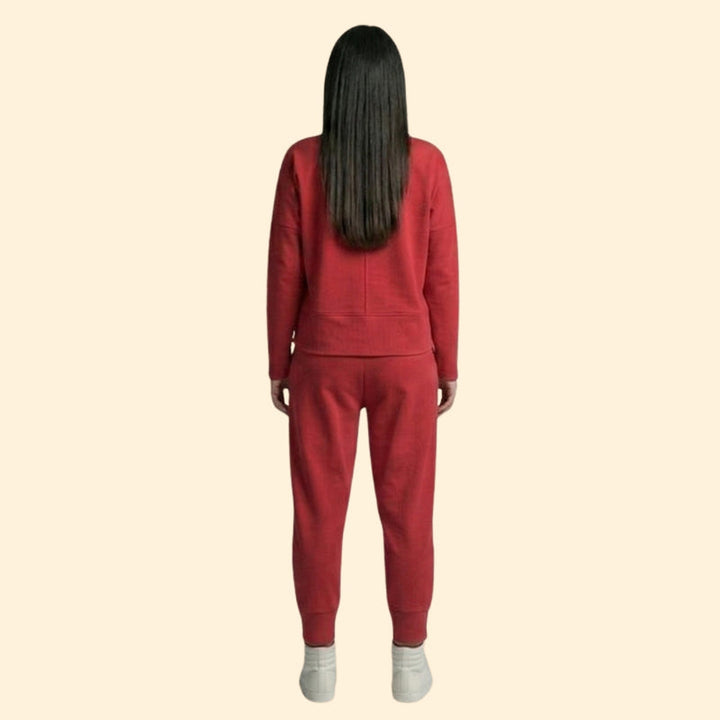 Women’s Two-Piece Set with Long Sleeve Top