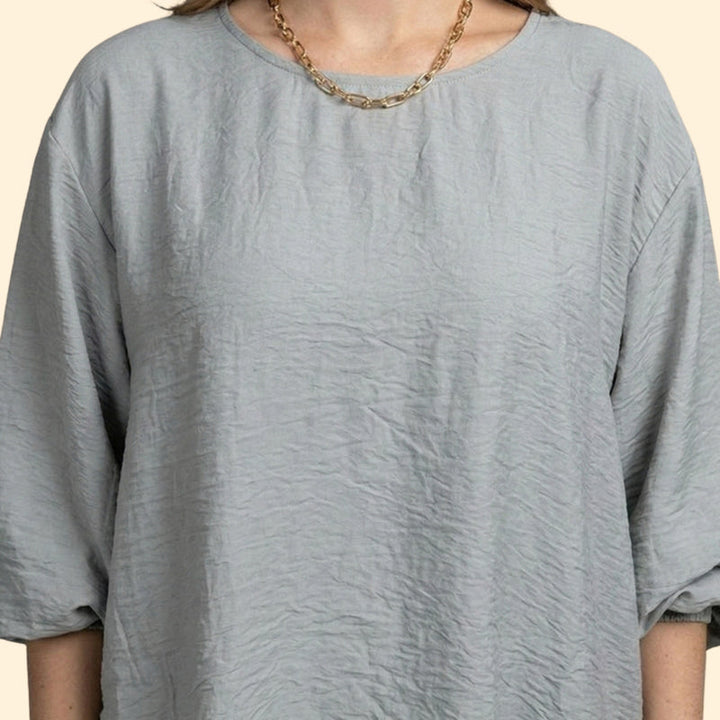 Women’s Two-Piece Set with Loose Fit Top