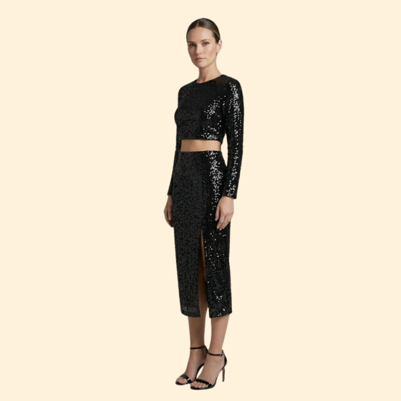 Women’s Two-Piece Set with Side Slit