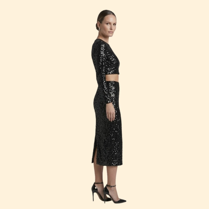 Women’s Two-Piece Set with Side Slit
