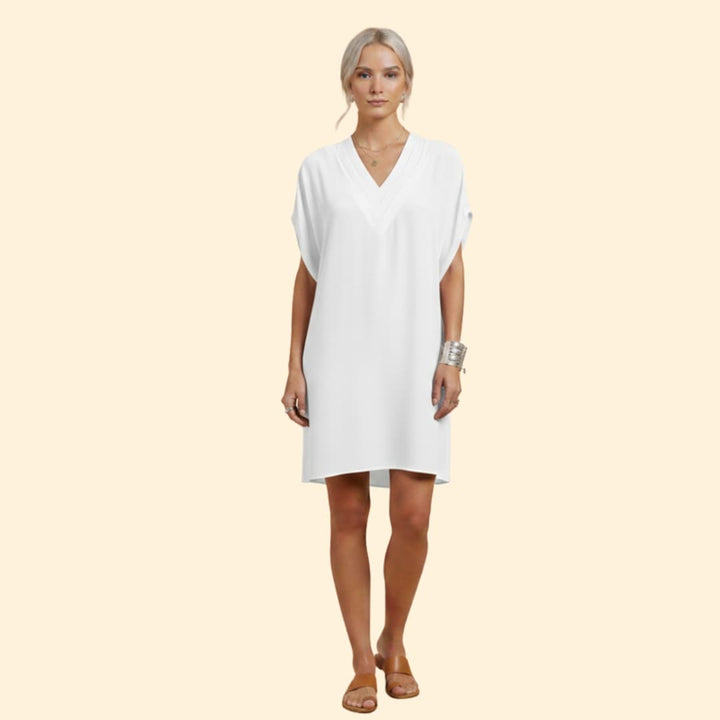 Women’s V-Neck Dress Relaxed Fit