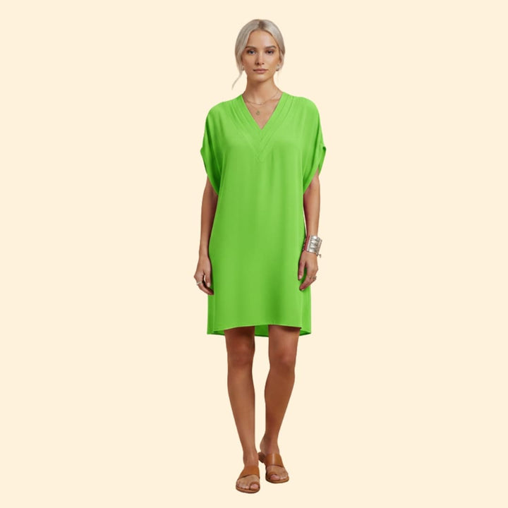 Women’s V-Neck Dress Relaxed Fit