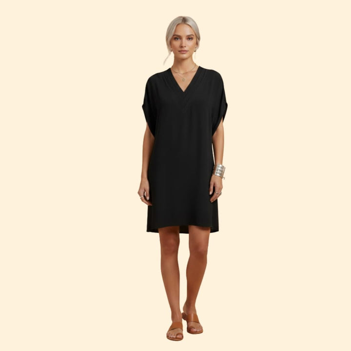 Women’s V-Neck Dress Relaxed Fit