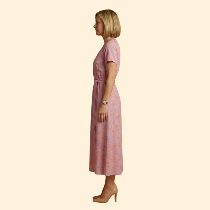Women's V-Neck Dress Sleeveless