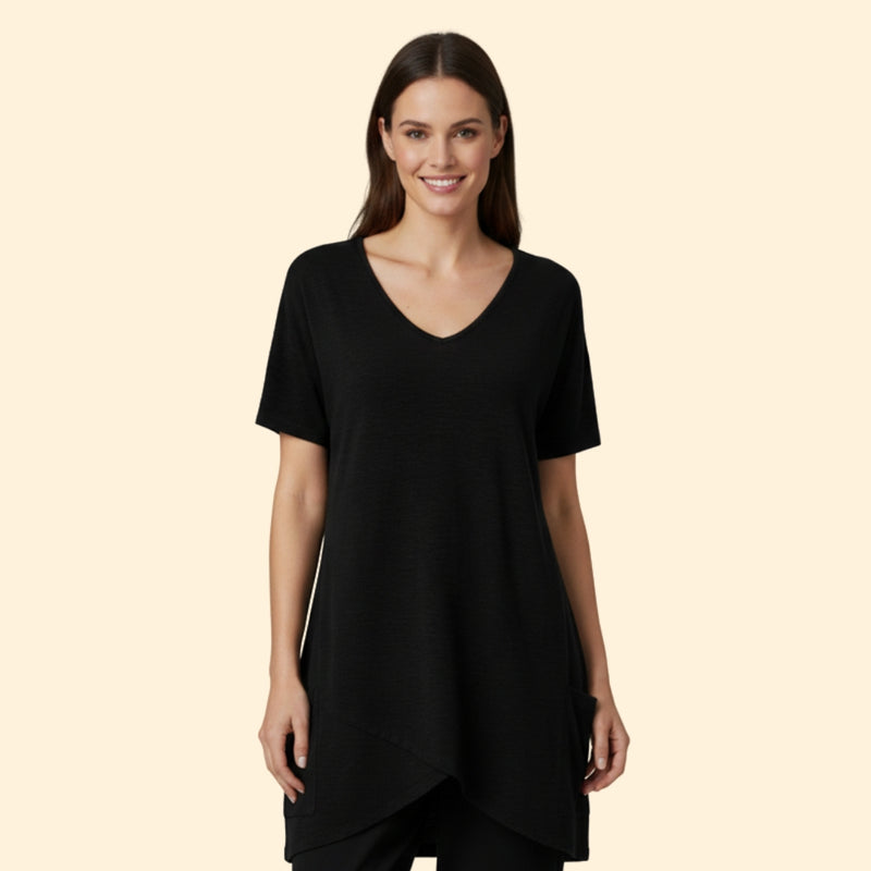 Women’s V-Neck T-Shirt with Pockets