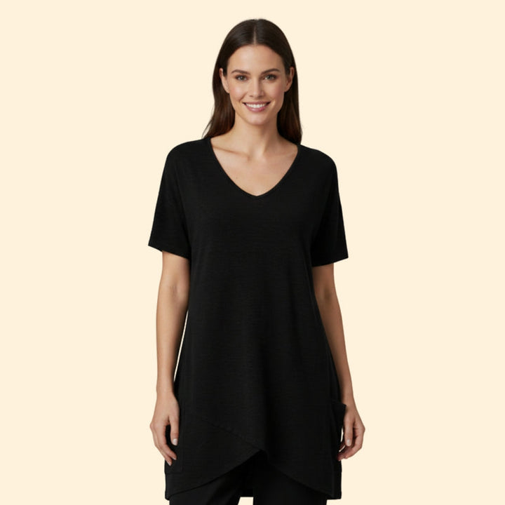 Women’s V-Neck T-Shirt with Pockets