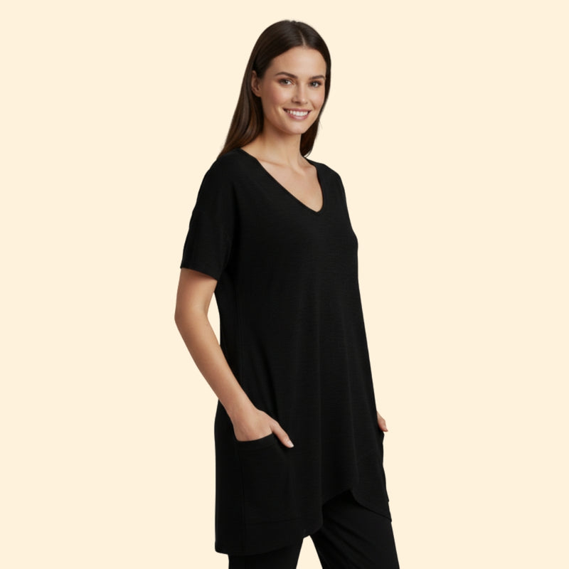 Women’s V-Neck T-Shirt with Pockets