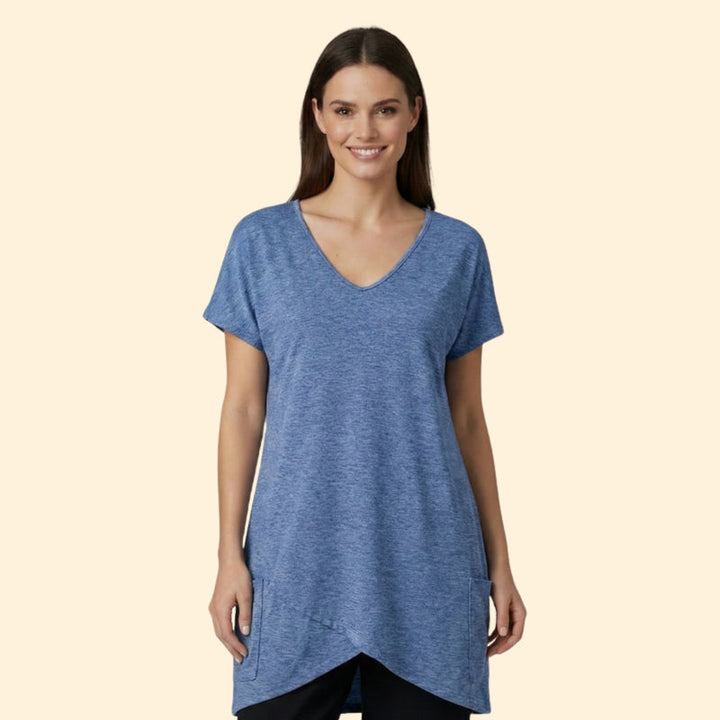 Women’s V-Neck T-Shirt with Pockets
