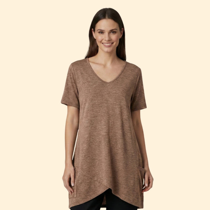 Women’s V-Neck T-Shirt with Pockets