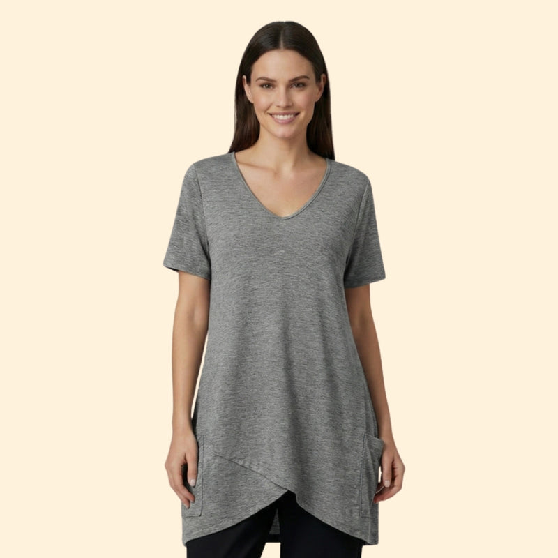 Women’s V-Neck T-Shirt with Pockets