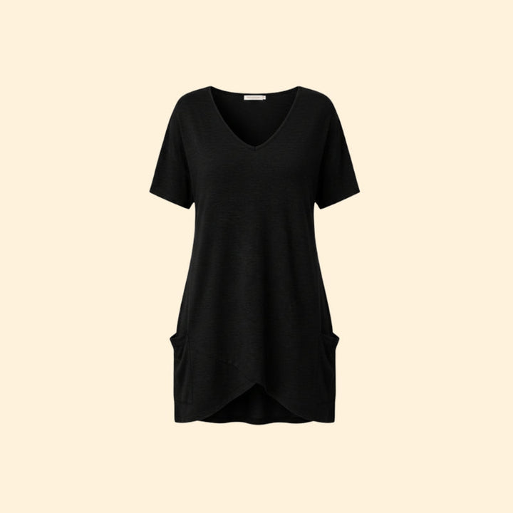 Women’s V-Neck T-Shirt with Pockets