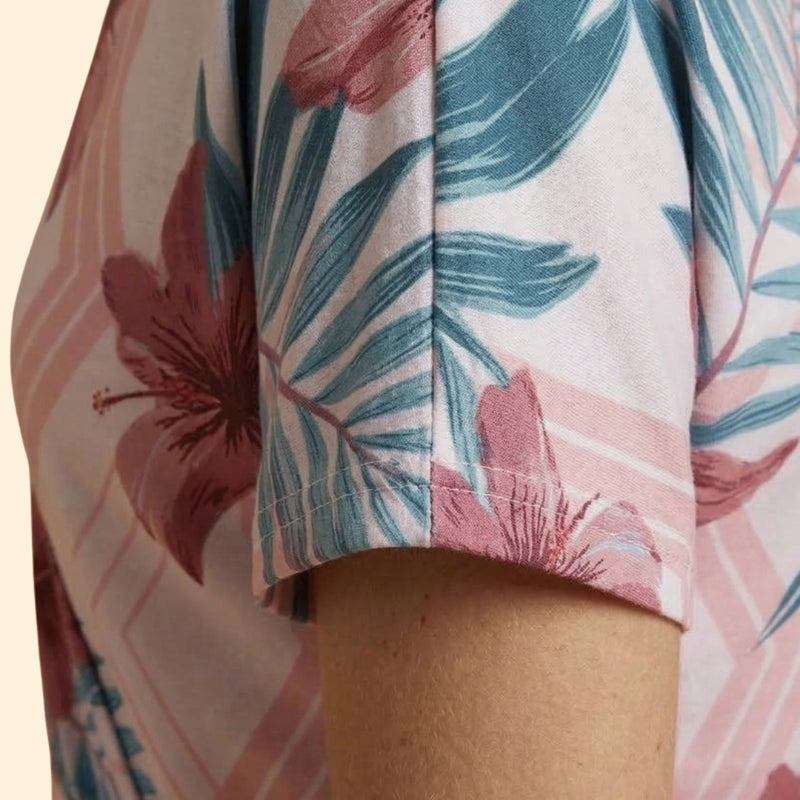 Women’s V Neck Mini Dress with Tie Waist