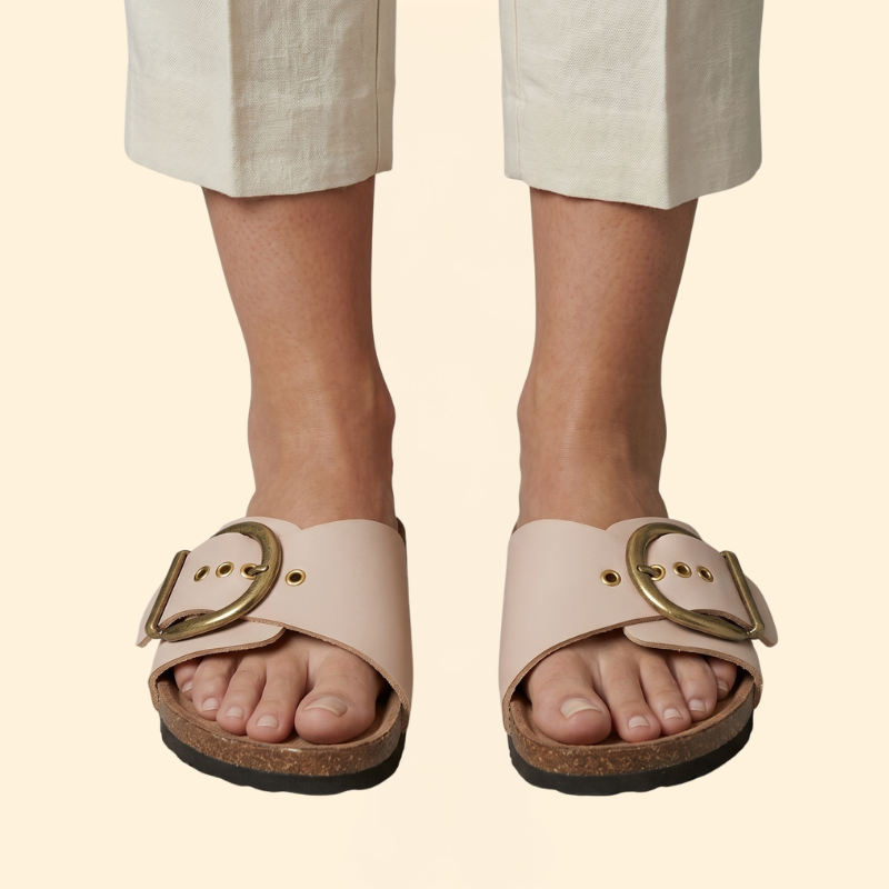 Women's Vintage Sandals with Buckle