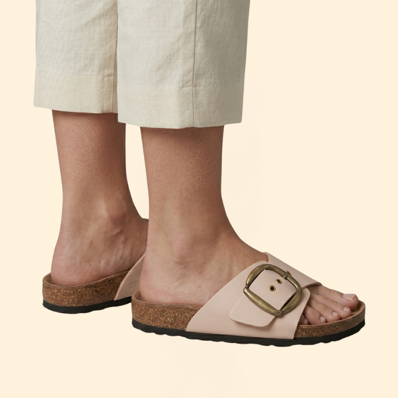 Women's Vintage Sandals with Buckle