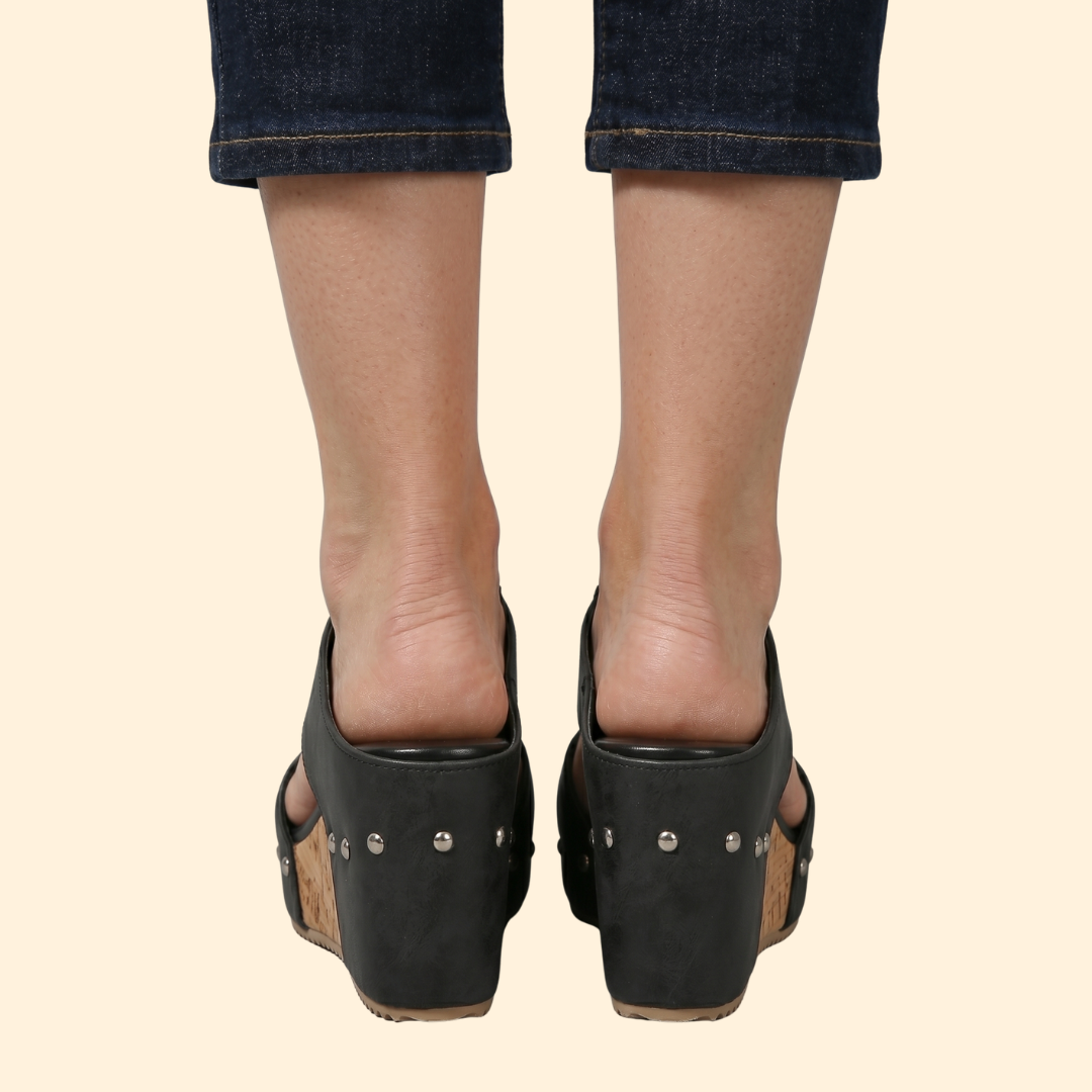 Women's Vintage Wedge Platform Sandals