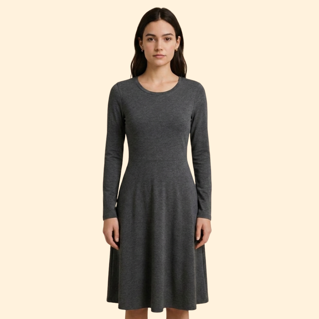 Women’s Wedding Guest Dress with Long Sleeves