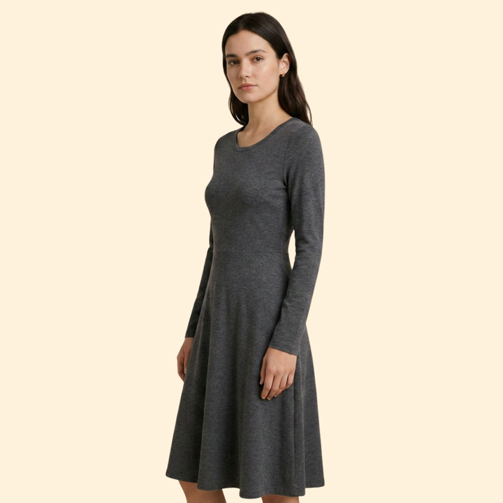 Women’s Wedding Guest Dress with Long Sleeves