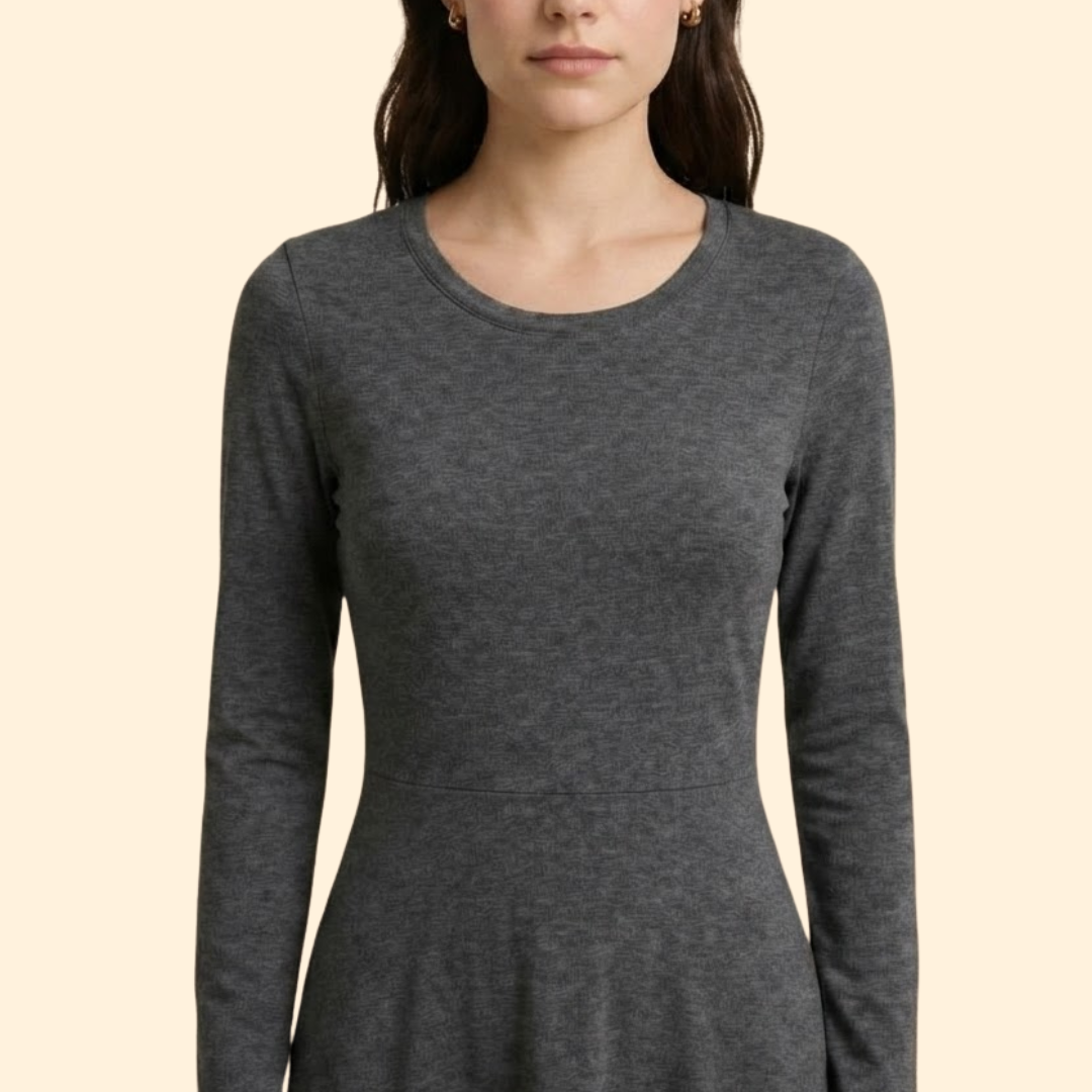 Women’s Wedding Guest Dress with Long Sleeves