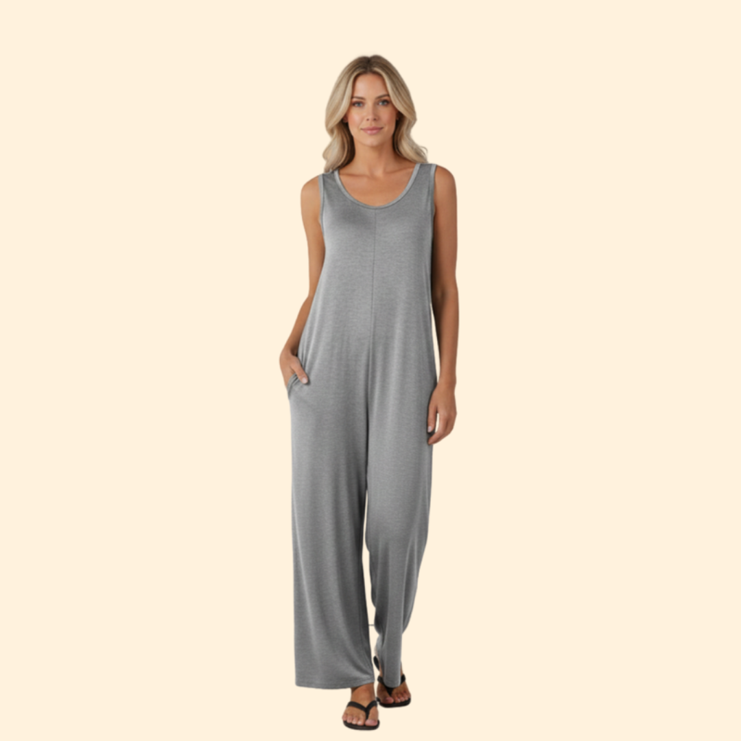 Women’s Wide-Leg Jumpsuit with Casual Fit