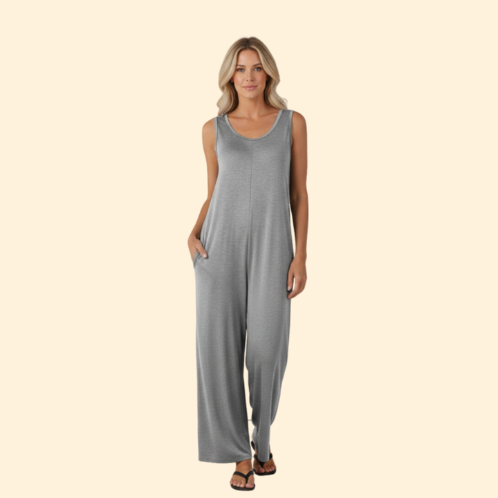 Women’s Wide-Leg Jumpsuit with Casual Fit