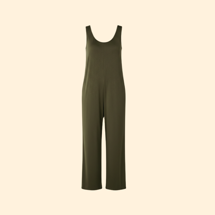 Women’s Wide-Leg Jumpsuit with Casual Fit