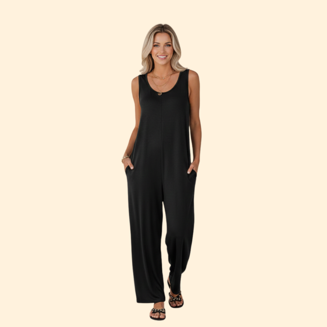 Women’s Wide-Leg Jumpsuit with Casual Fit