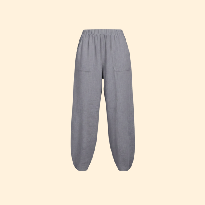 Women’s Relaxed Fit Pants with Elastic Waistband